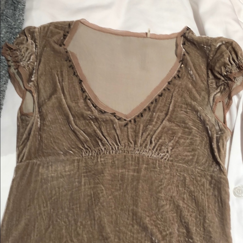 Velvet blouse